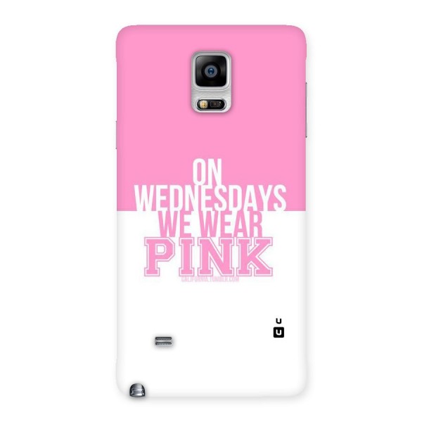 Wear Pink Back Case for Galaxy Note 4