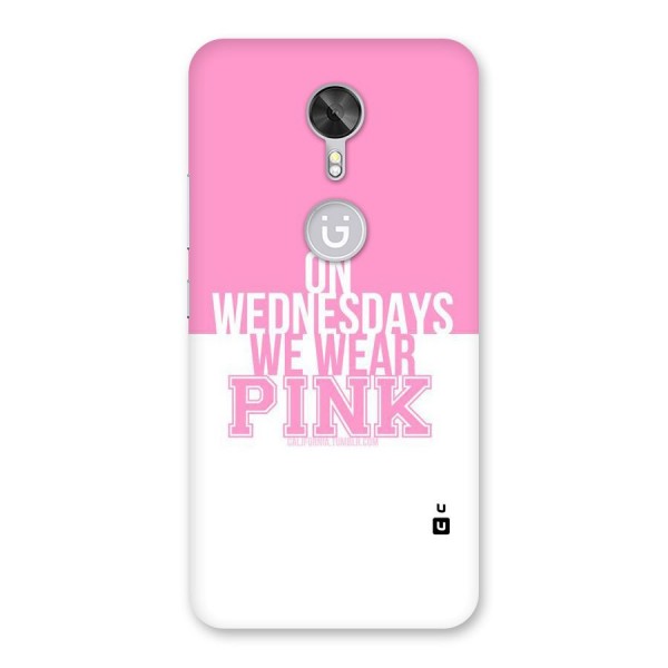 Wear Pink Back Case for Gionee A1