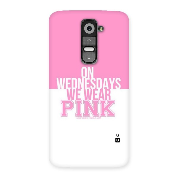 Wear Pink Back Case for LG G2