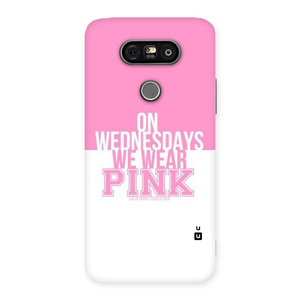 Wear Pink Back Case for LG G5