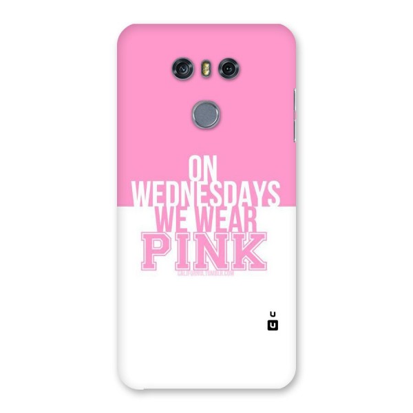 Wear Pink Back Case for LG G6