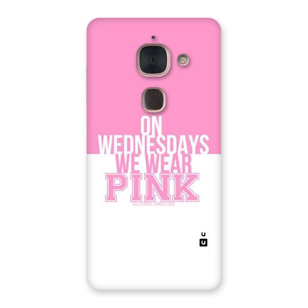 Wear Pink Back Case for Le Max 2