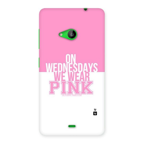 Wear Pink Back Case for Lumia 535