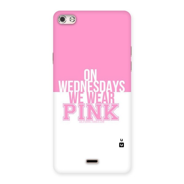 Wear Pink Back Case for Micromax Canvas Silver 5