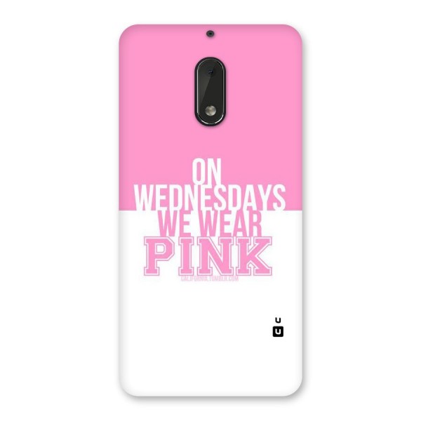 Wear Pink Back Case for Nokia 6