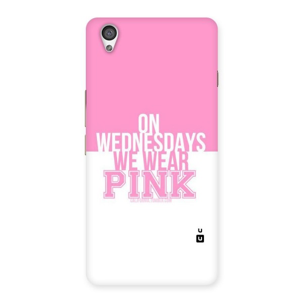 Wear Pink Back Case for OnePlus X