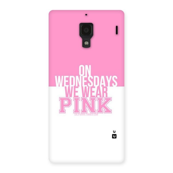 Wear Pink Back Case for Redmi 1S