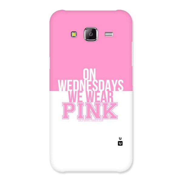 Wear Pink Back Case for Samsung Galaxy J5