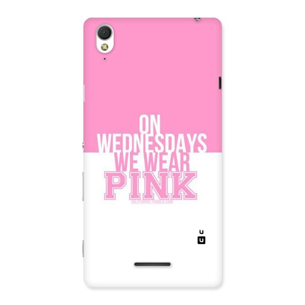 Wear Pink Back Case for Sony Xperia T3