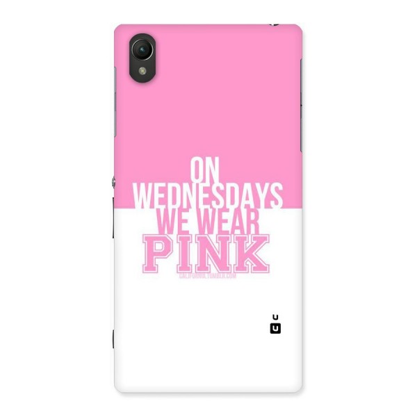 Wear Pink Back Case for Sony Xperia Z1