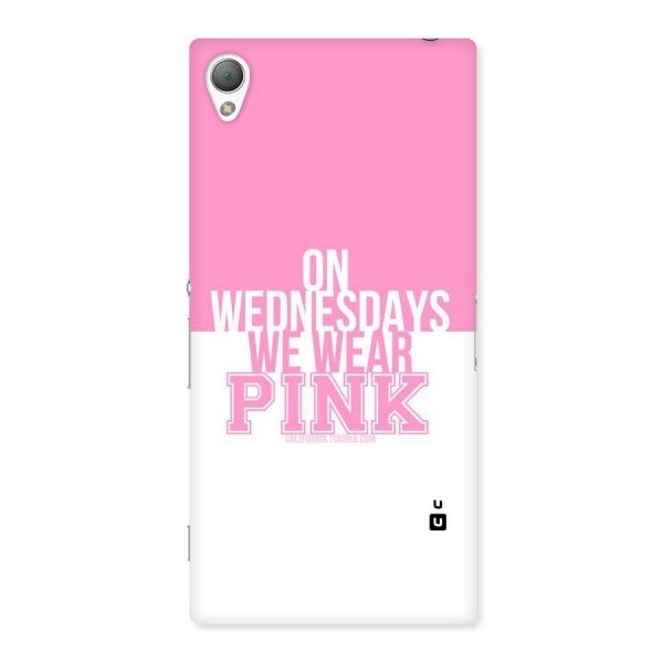 Wear Pink Back Case for Sony Xperia Z3