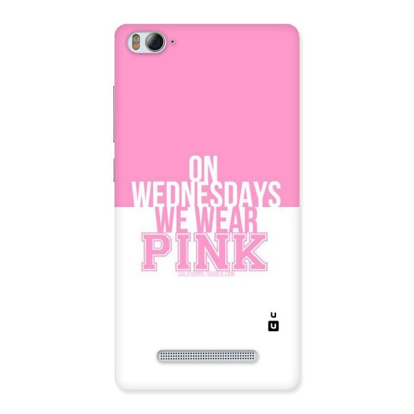 Wear Pink Back Case for Xiaomi Mi4i