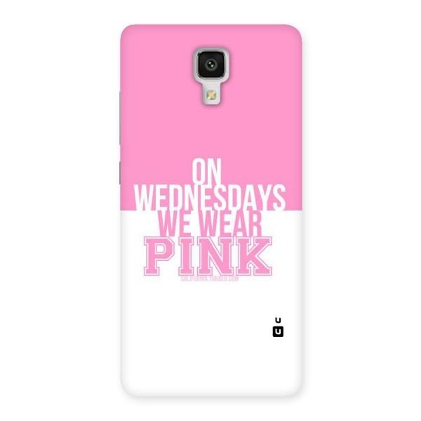 Wear Pink Back Case for Xiaomi Mi 4