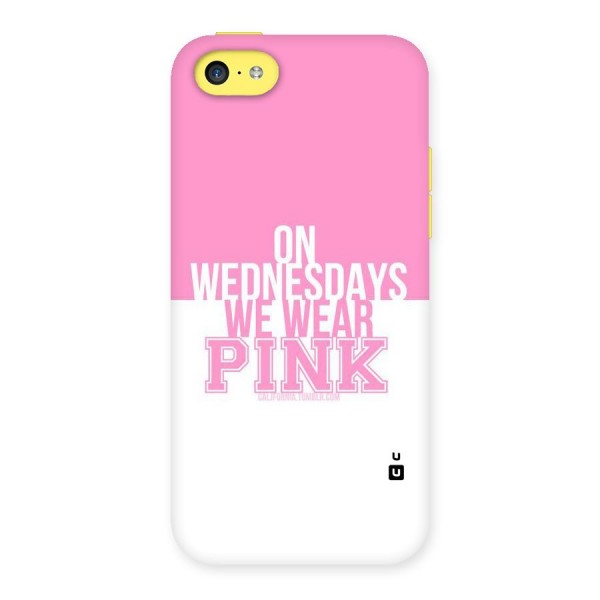 Wear Pink Back Case for iPhone 5C