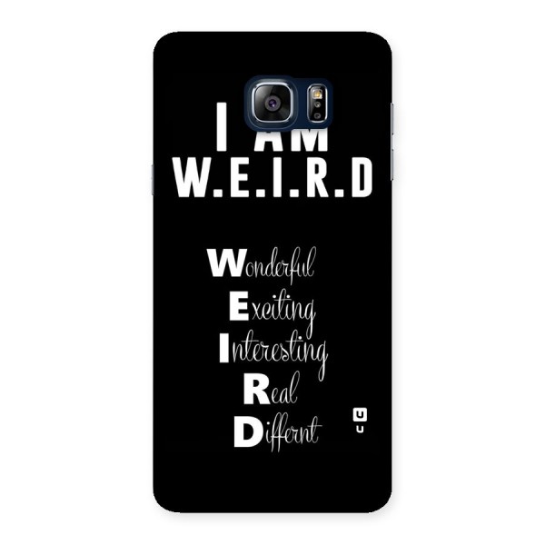 Weird Me Back Case for Galaxy Note 5