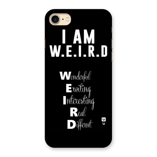 Weird Me Back Case for iPhone 7