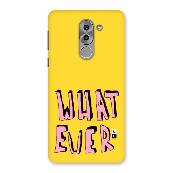 Whatever Yellow Back Case for Honor 6X