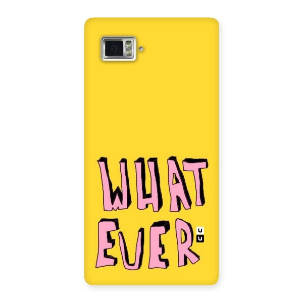 Whatever Yellow Back Case for Vibe Z2 Pro K920