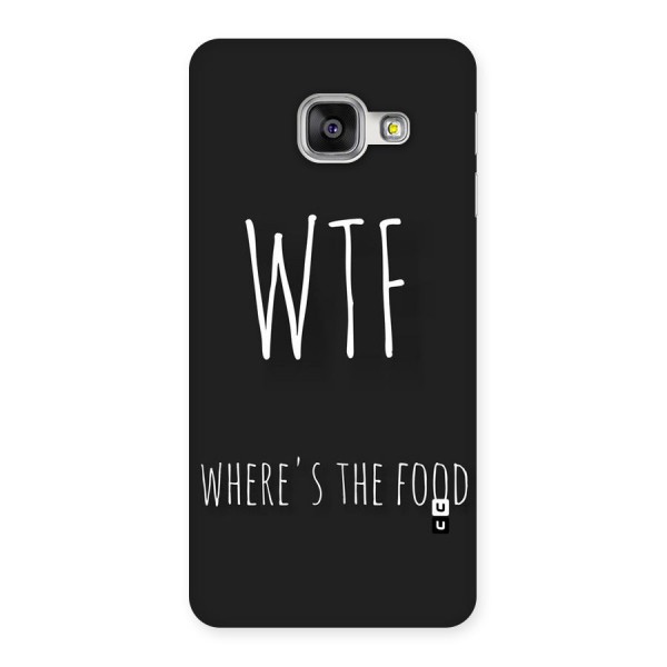 Where The Food Back Case for Galaxy A3 2016