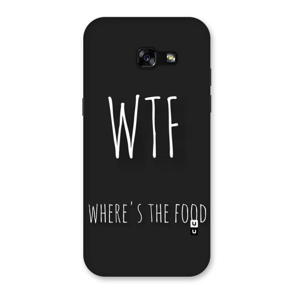 Where The Food Back Case for Galaxy A5 2017