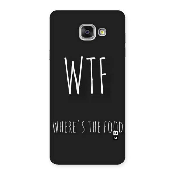 Where The Food Back Case for Galaxy A7 2016