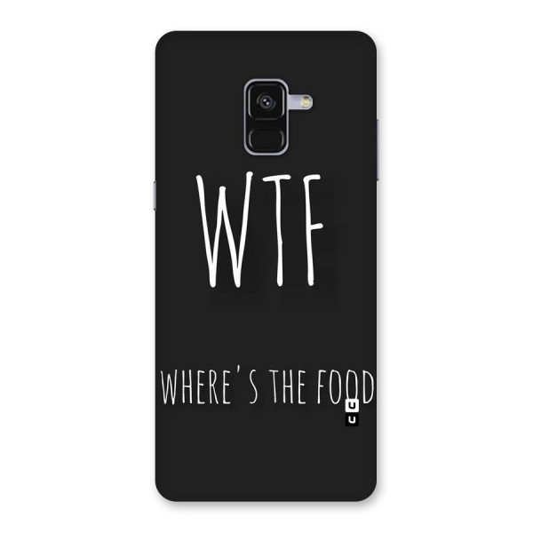 Where The Food Back Case for Galaxy A8 Plus