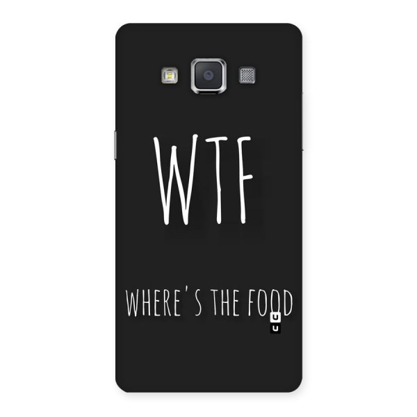Where The Food Back Case for Galaxy Grand Max