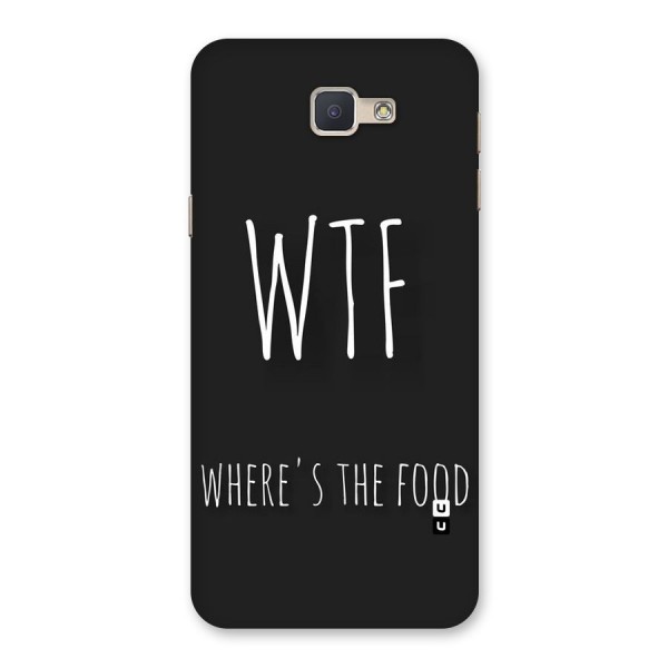 Where The Food Back Case for Galaxy J5 Prime