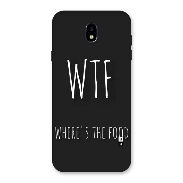 Where The Food Back Case for Galaxy J7 Pro