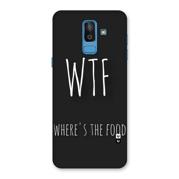 Where The Food Back Case for Galaxy J8