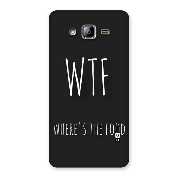 Where The Food Back Case for Galaxy On5