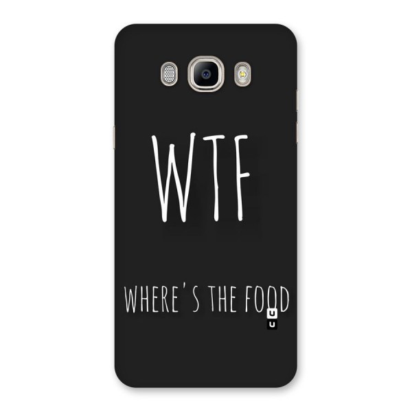 Where The Food Back Case for Galaxy On8
