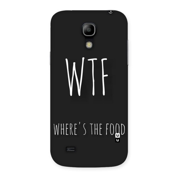 Where The Food Back Case for Galaxy S4 Mini