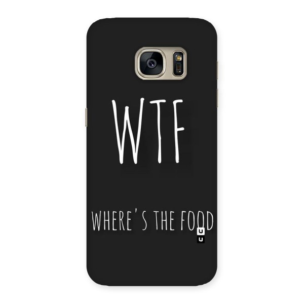 Where The Food Back Case for Galaxy S7