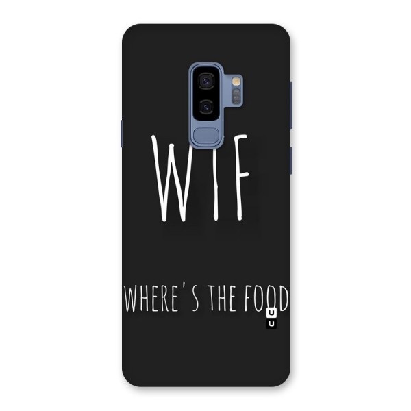 Where The Food Back Case for Galaxy S9 Plus
