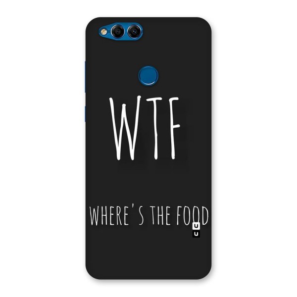 Where The Food Back Case for Honor 7X