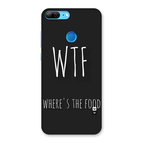 Where The Food Back Case for Honor 9 Lite
