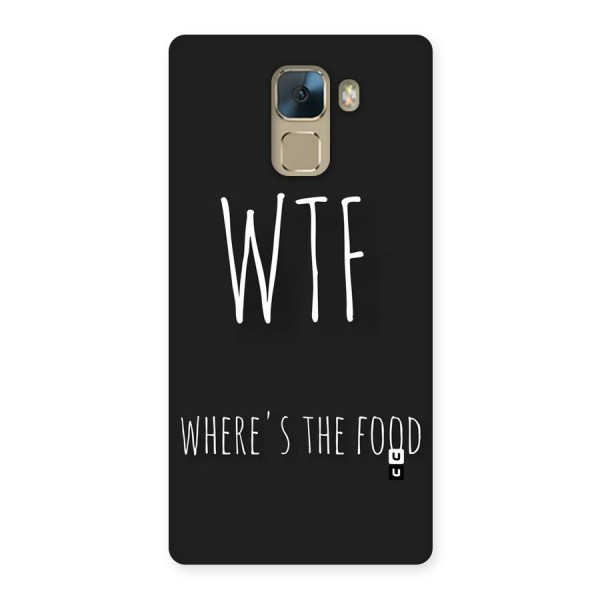 Where The Food Back Case for Huawei Honor 7