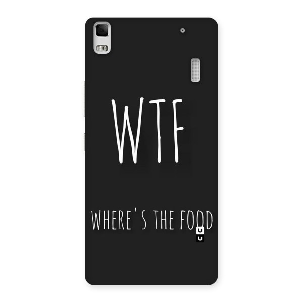 Where The Food Back Case for Lenovo A7000