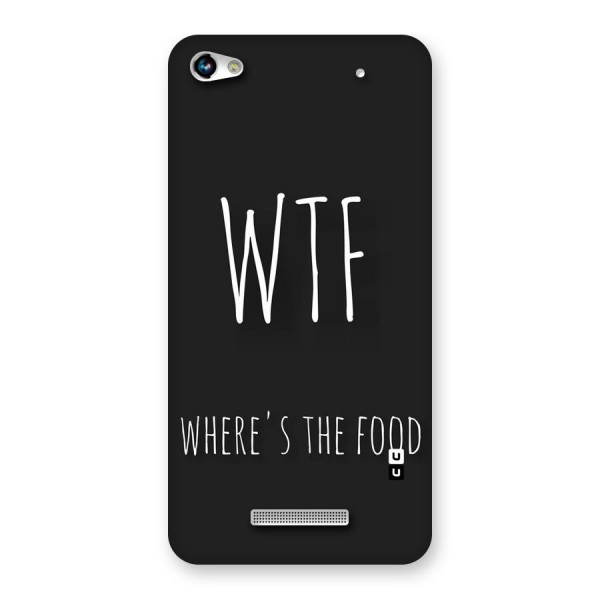 Where The Food Back Case for Micromax Hue 2