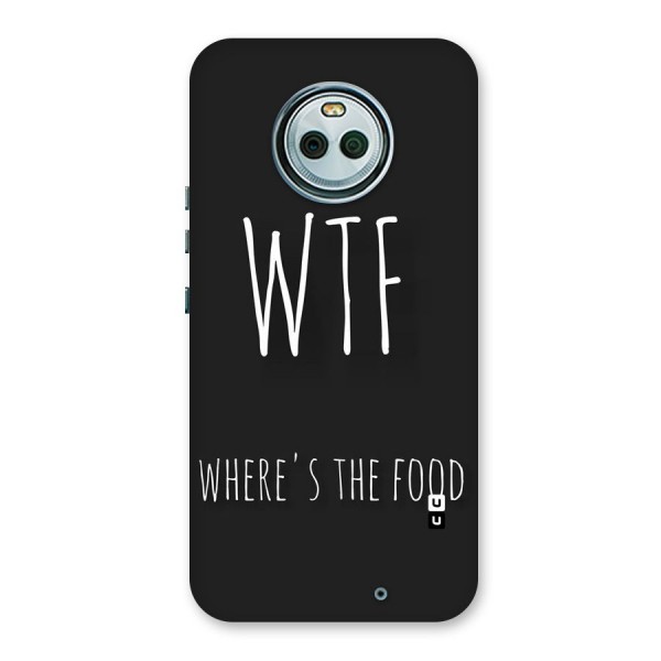 Where The Food Back Case for Moto X4