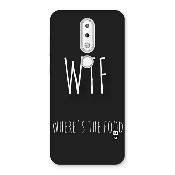 Where The Food Back Case for Nokia 6.1 Plus