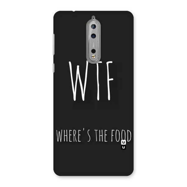 Where The Food Back Case for Nokia 8