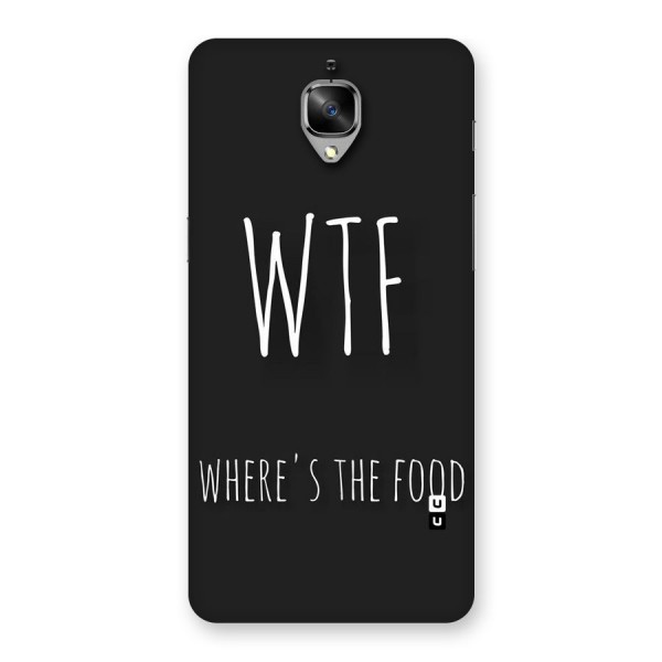 Where The Food Back Case for OnePlus 3