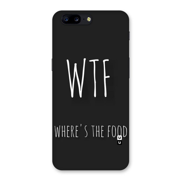 Where The Food Back Case for OnePlus 5