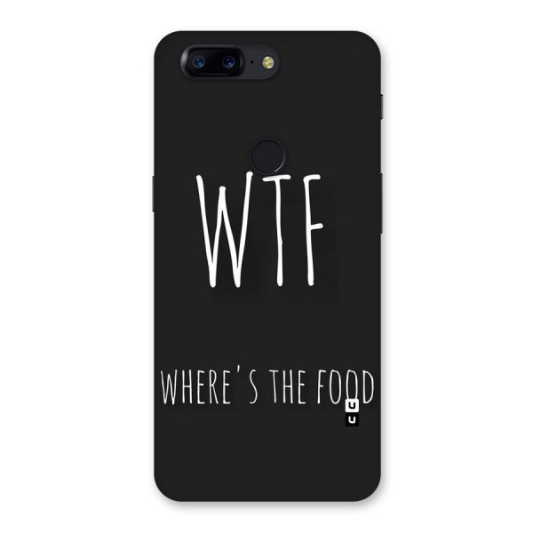 Where The Food Back Case for OnePlus 5T