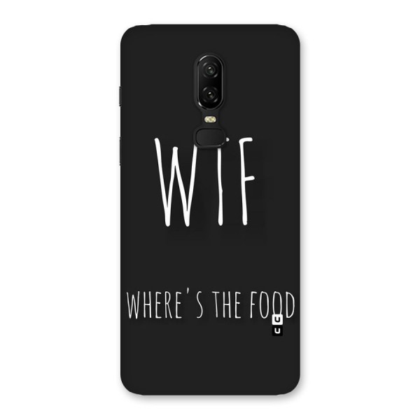 Where The Food Back Case for OnePlus 6