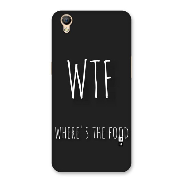 Where The Food Back Case for Oppo A37