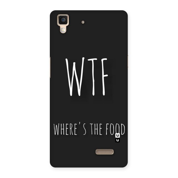Where The Food Back Case for Oppo R7