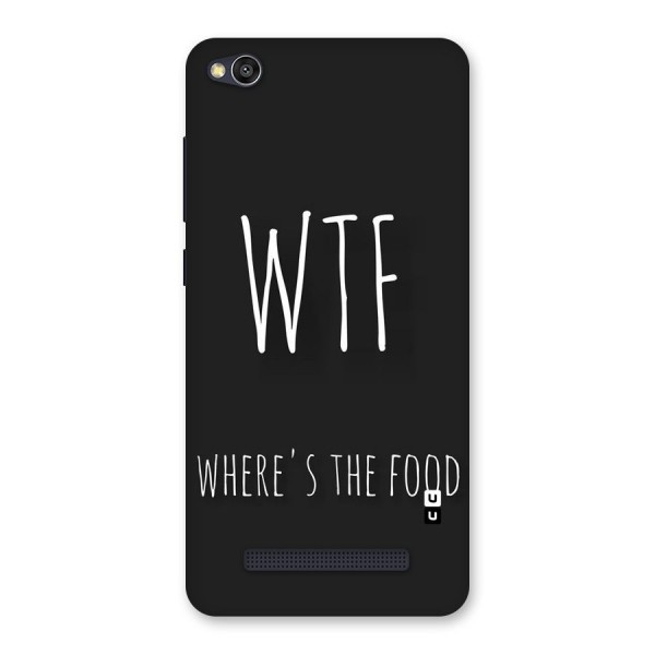 Where The Food Back Case for Redmi 4A